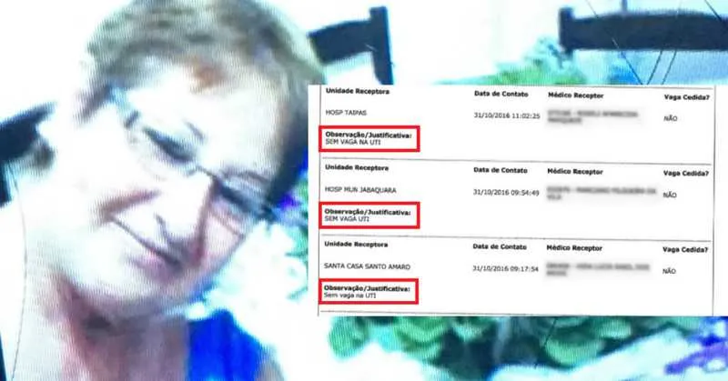 Imagem ilustrativa da imagem Antes de morrer, mulher foi recusada 123 vezes em UTIs de São Paulo