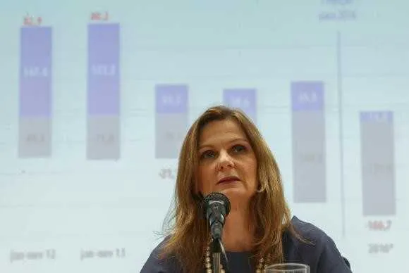 A secretária do Tesouro Nacional, Ana Paula Vescovi, divulgou o resultado em coletiva ontem
