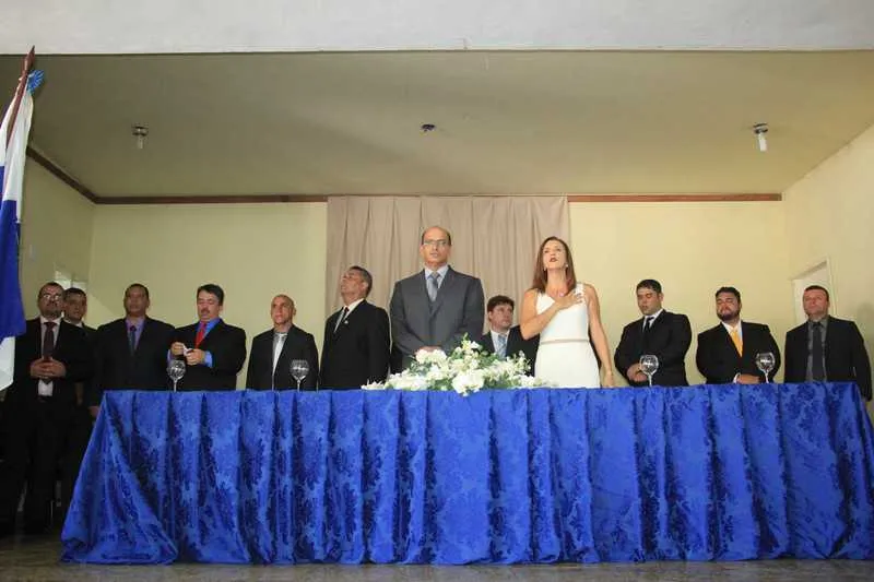  Agnaldo Coutinho (PSC) presidiu a cerimônia de posse