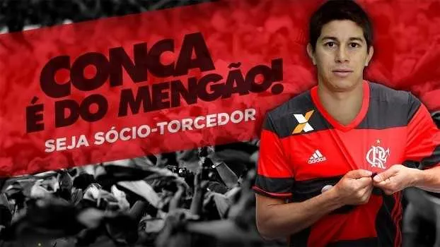 Conca volta ao Brasil e fica até o final da temporada no Flamengo