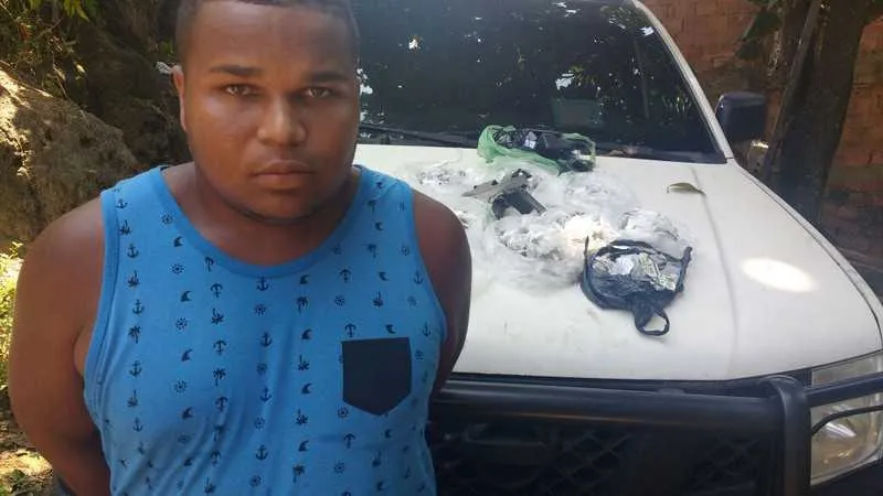 Jailton foi reconhecido por sargento da PM, que teve sua motocicleta roubada na Água Mineral