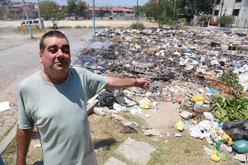 Segundo Wagner, lixo é depositado no local desde dezembro