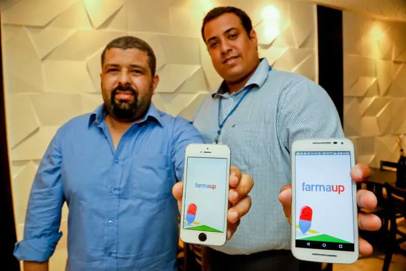Alex Roza e Thiago Mello levaram um ano para desenvolver o projeto do aplicativo Farma Up
