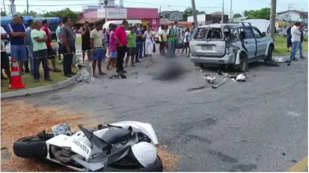 Um homem morreu após se envolver em um acidente na manhã de ontem, na região do Village