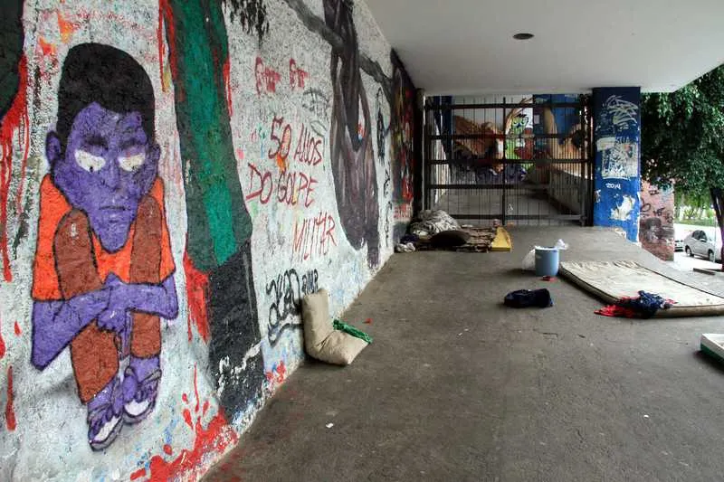  O local na Rua Visconde do Rio Branco onde aconteceu o crime

