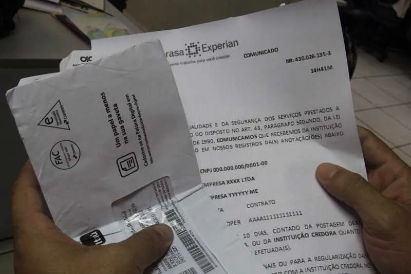  Maior parte da negativação das pessoas na cidade é em relação a dívidas em óticas e sapatarias