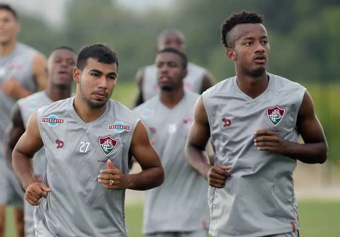 A dupla Sornoza e Orejuela segue treinando forte no Tricolor