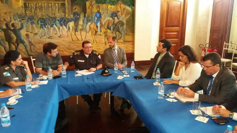 Além de Marcelo Freixo, participaram da reunião o comandante da PM e o delegado titular da DH