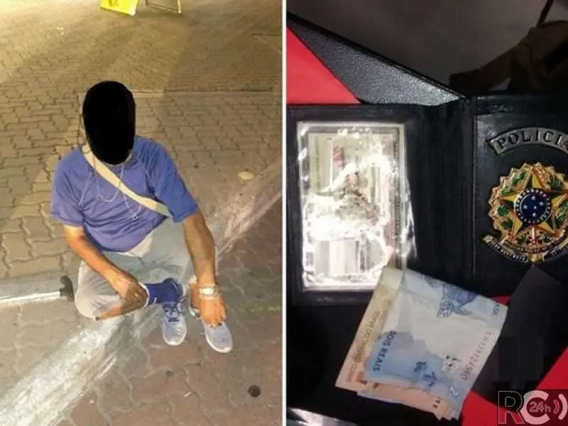 Mário foi detido com carteira policial por guardas municipais

