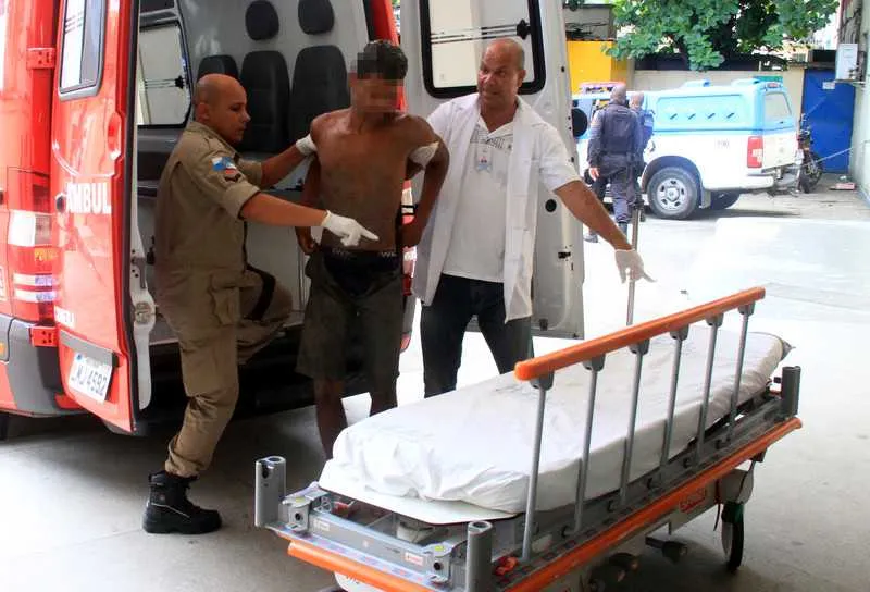 > Os baleados foram socorridos ao Hospital Azevedo Lima