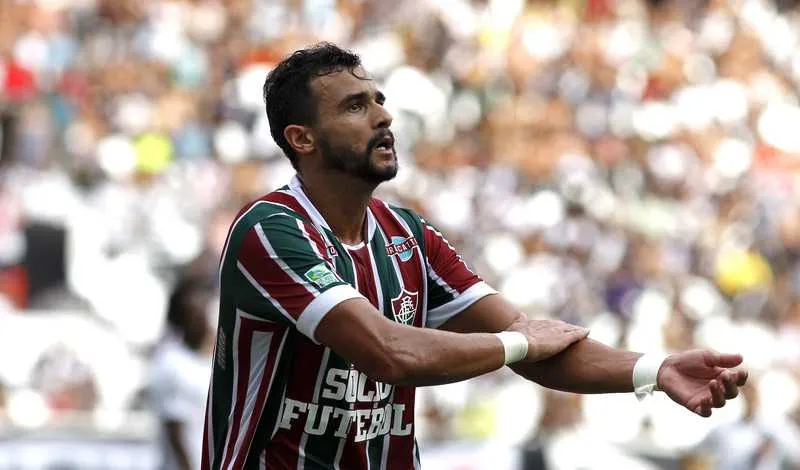 O atacante Henrique Dourado voltou a marcar gols na vitória do Tricolor em cima do Cruzmaltino
