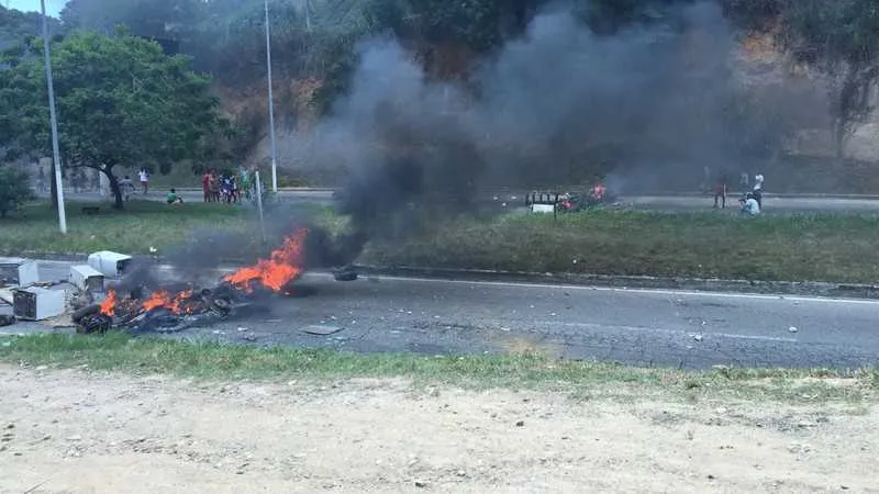 Imagem ilustrativa da imagem Protesto interrompe o trânsito em rodovia de SG
