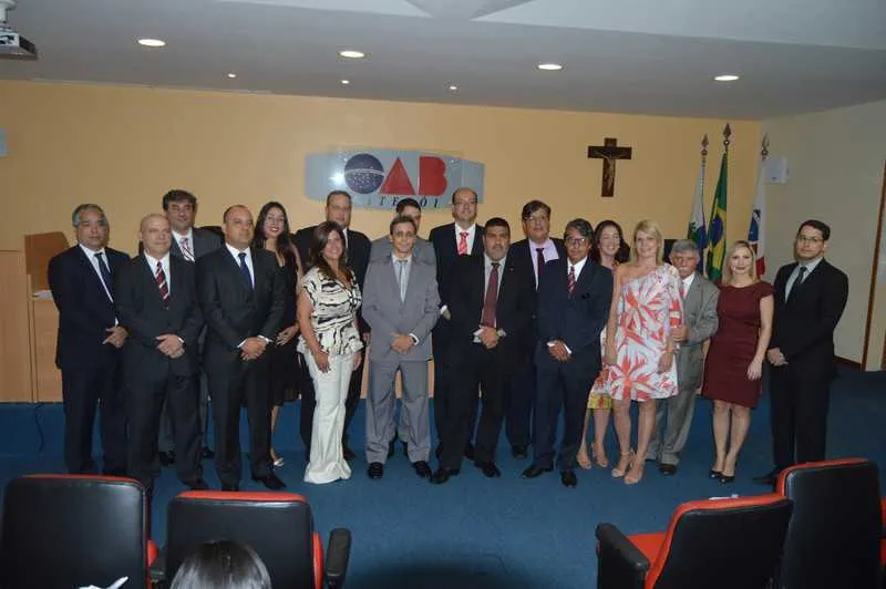 Posse dos membros da presidência foi realizada na OAB