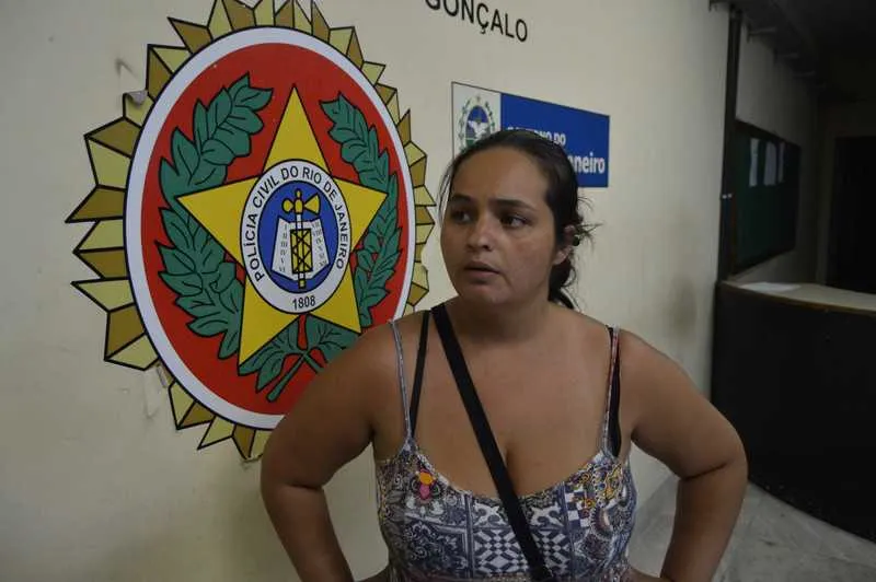 Luciana estava ontem na DH e reconheceu veículo do marido