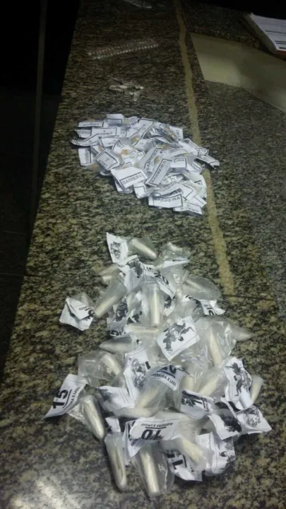 Suspeito não ofereceu resistência à prisão