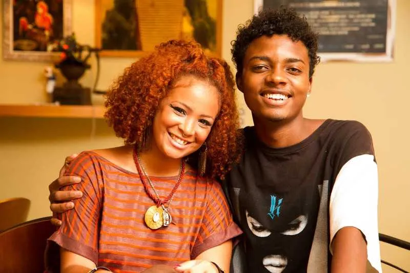 Ana Luisa Uchoa e Kassiano Gomes estão sempre juntos