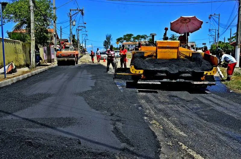 Pavimentação da Avenida João Saldanha, na Barra de Maricá, já começou a ser realizada
