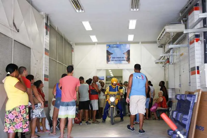 Com paralisação, os clientes não conseguem localizar encomendas