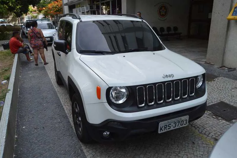 O Jeep apreendido ontem vai ser periciado com uso de luminol