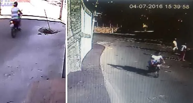 Segundo a polícia, suspeito foi identificado a partir de imagens de câmeras de vigilância