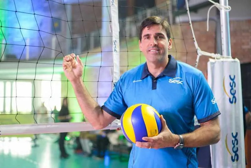 O ex-jogador de vôlei da seleção brasileira, Giovane Gávio marcará presença em São Gonçalo