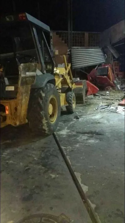 Mais de 40 bandidos participaram da ação na Trindade