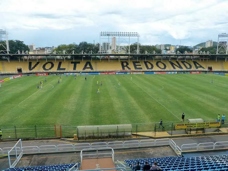  O estádio em Volta Redonda receberá a semifinal de sábado
