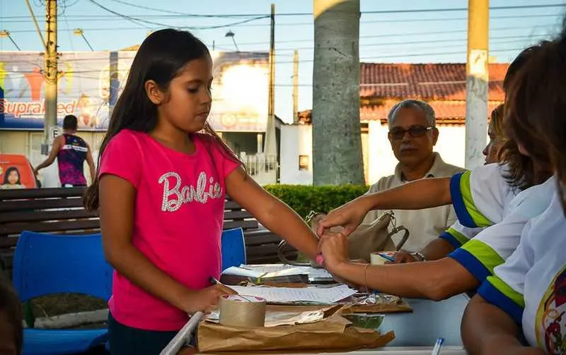 Objetivo é evitar que as crianças se percam durante a matinê