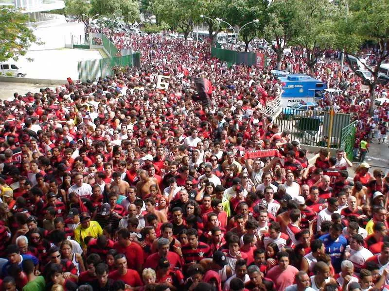 Rubro-negros prometem lotar as ruas do Engenho de Dentro