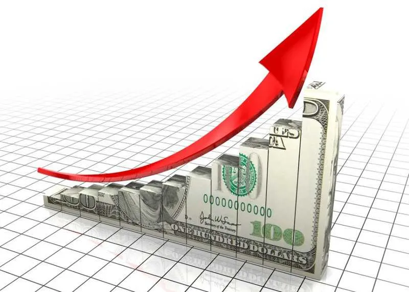 Imagem ilustrativa da imagem Dólar tem a maior alta dos últimos três meses
