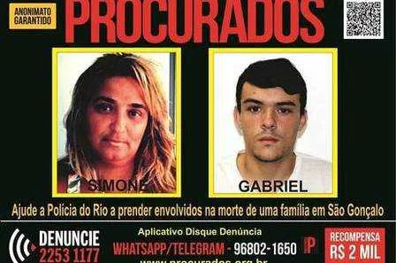 Disque-Denúncia oferece R$ 2 mil de recompensa pela dupla