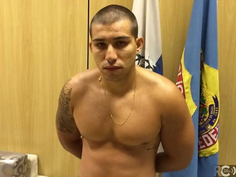 Cadu foi preso por agentes da PF no Morro do Juramento, no Rio