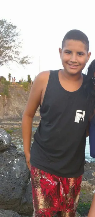 Robson tinha apenas 13 anos