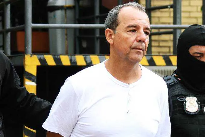 O ex-governador Sérgio Cabral está na unidade de Bangu 8