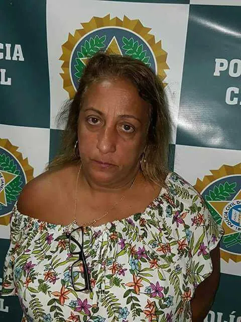 Leila foi presa, na 2ª feira, por policiais da 78ªDP (Fonseca) num shopping do Largo da Batalha