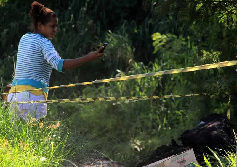 Moradores do Gradim ficaram chocados com o crime bárbaro