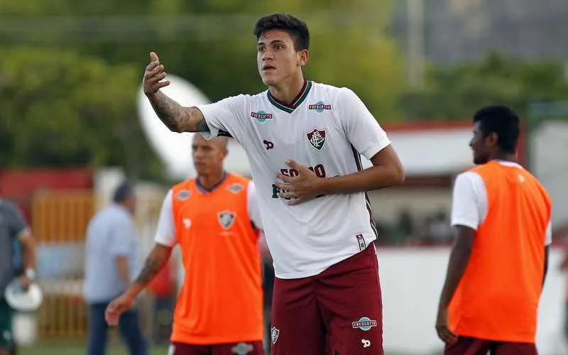 O atacante Pedro vem tendo boas atuações no time titular