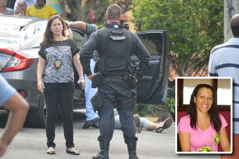 Solange estava no banco do carona e teria sido atingida por um tiro disparado pelos policiais