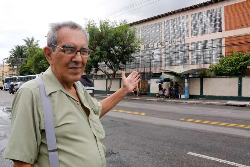 O jornalista e historiador Jorge Nunes narrou os detalhes de doação e inauguração da escola