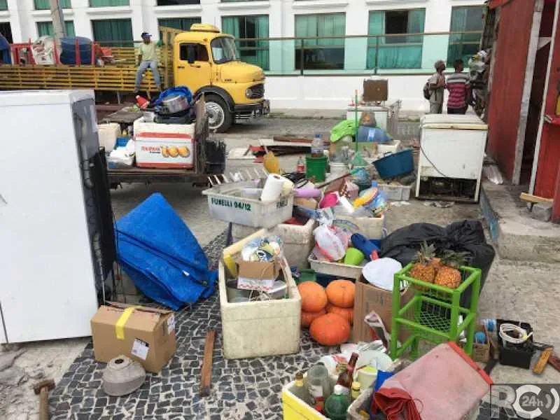 Retirada das estruturas ocorreu em função de um TAC celebrado entre a prefeitura e o MP