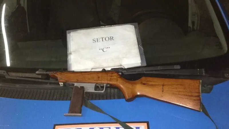  Arma foi levada para a 74ªDP (Alcântara), que investiga o caso