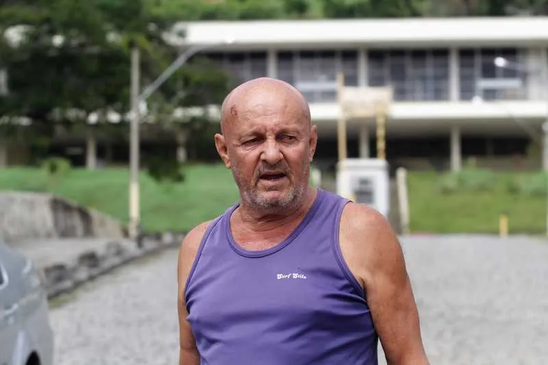 Renato tem 70 anos e há 35 trabalha na Uerj de S. Gonçalo