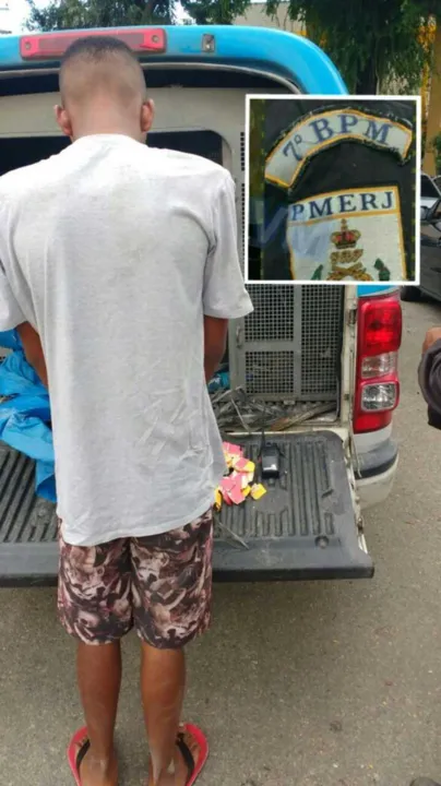 Jovem foi encontrado com grande quantidade de cocaína