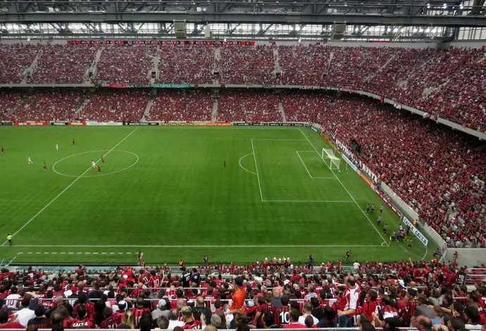 A Arena da Baixada recebe, hoje à noite, o duelo entre Flamengo e Atlético-PR, pela Libertadores