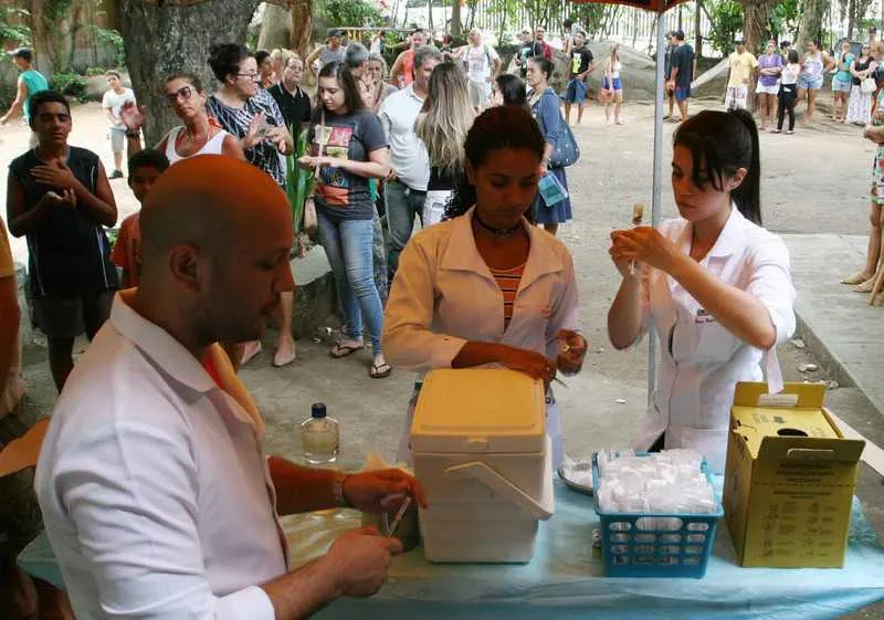 Segundo a Secretaria Municipal de Saúde, 160 mil pessoas já foram vacinadas esse ano na cidade