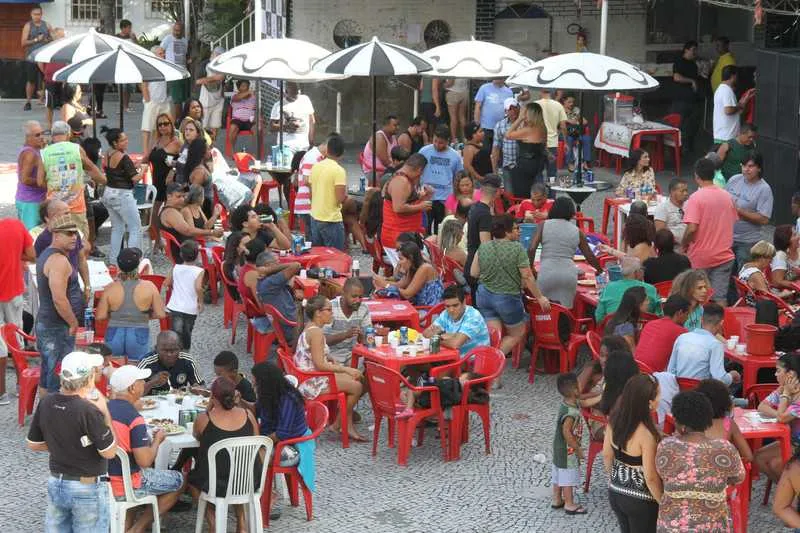 A festa realizada o Clube Tamoio, na Brasilândia, durou durante todo o dia de ontem em SG