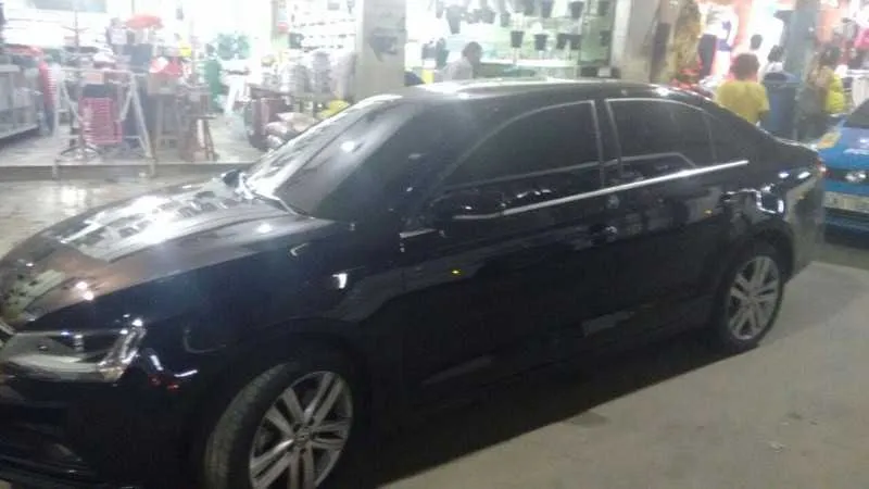 O carro foi recuperado por policiais do Batalhão de Polícia Rodoviária (BPRV)