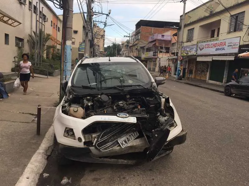 Carro usado em Roubo de Carga no Mutua