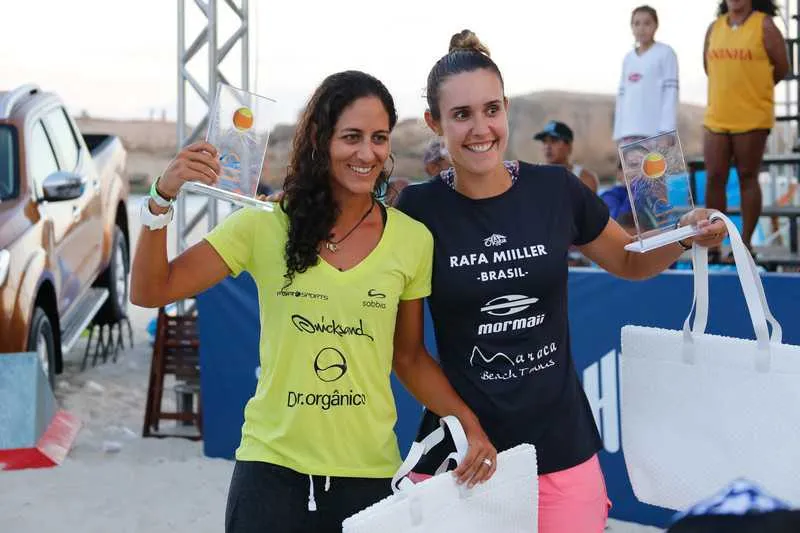 Joana e Rafaella são a única dupla campeã mundial fora da Itália