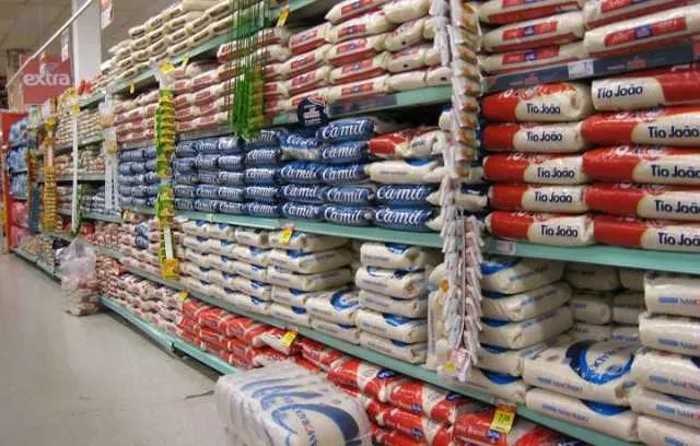 O arroz está na lista ascendente dos preços altos dessa semana
